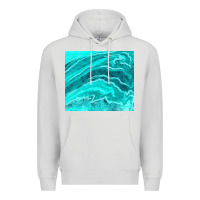 Dove Grey turquoise agate Premium Hoodie - TumblerDesignByShophia