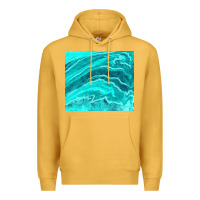 Mustard turquoise agate Premium Hoodie - TumblerDesignByShophia