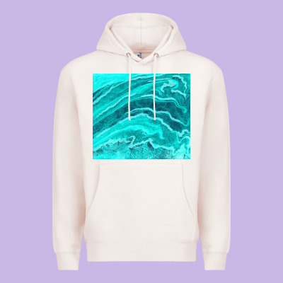 Turquoise Agate Premium Hoodie Designed By Tumblerdesignbyshophia