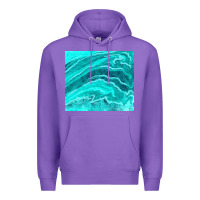 Purple turquoise agate Premium Hoodie - TumblerDesignByShophia