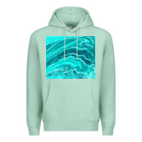 Seafoam turquoise agate Premium Hoodie - TumblerDesignByShophia