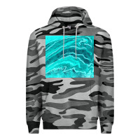 Slate Camo turquoise agate Premium Hoodie - TumblerDesignByShophia