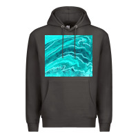 Smoke turquoise agate Premium Hoodie - TumblerDesignByShophia