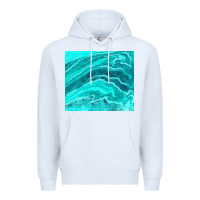 White turquoise agate Premium Hoodie - TumblerDesignByShophia