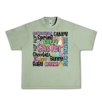 Oil Green easter subway Urban Heavy Tee - MaliasSmallBusiness