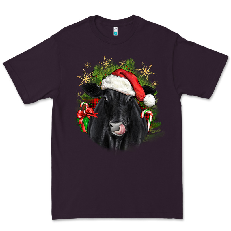 Christmas Black Angus Premium Tee by JahusDesignShop | Teevron