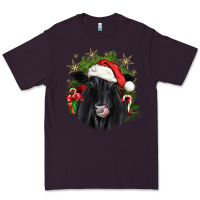 Plum christmas black angus Premium Tee - JahusDesignShop