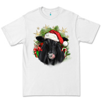 White christmas black angus Premium Tee - JahusDesignShop