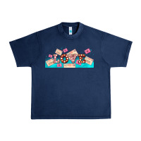 Navy love and love letters Urban Heavy Tee - AdoDesignShop