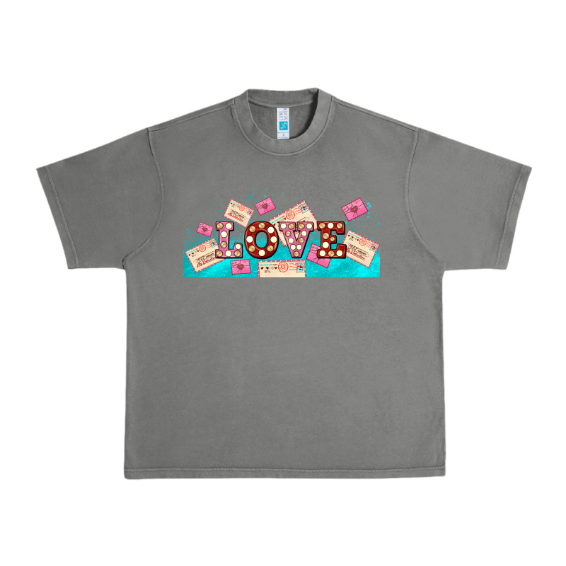 Love And Love Letters Urban Heavy Tee by AdoDesignShop | Teevron