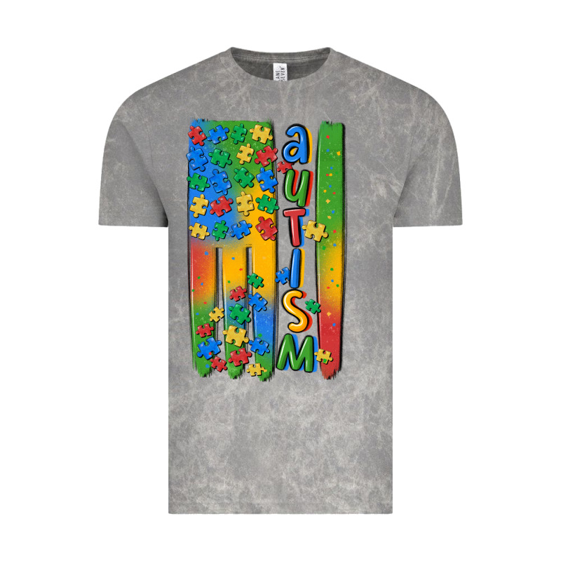 Autism American Flag Vintage Tee by MaliasSmallBusiness | Teevron