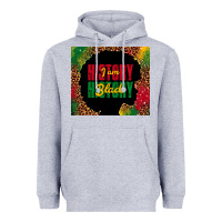 Heather Grey i am black history Heavyweight Hoodie - TumblerDesignByShophia