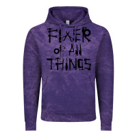 Cloud Purple Fixer Of All Things Vintage Hoodie - LillyAllenDesigns