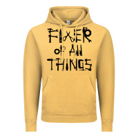 Vintage Mustard Fixer Of All Things Vintage Hoodie - LillyAllenDesigns