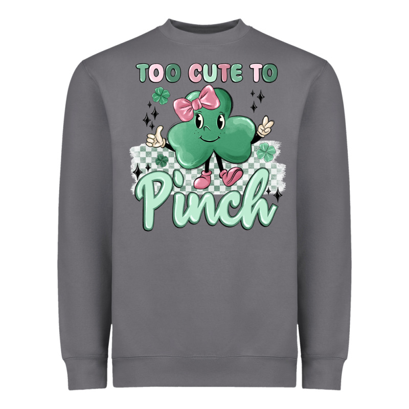 Too Cute To Pinch Heavyweight Sweatshirt by MaliasSmallBusiness | Teevron