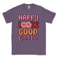 Lavender happy looks good on you Classic Tee - MaliasSmallBusiness