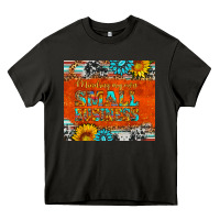 Asphalt minding my own small business Heavy Core Tee - HRA Design Shop