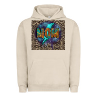 Pigment French Oak Leopard mom Urban Hoodie - FaDigitalArtStudio