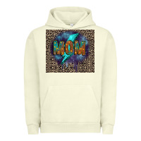 Pigment Pistachio Leopard mom Urban Hoodie - FaDigitalArtStudio