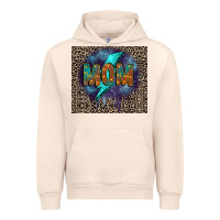 Sandshell Leopard mom Urban Hoodie - FaDigitalArtStudio