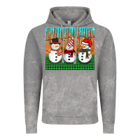 Cloud Rock christmas snovman Vintage Hoodie - BarkalooDesign