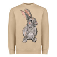 Easter Bunny Heavyweight Sweatshirt | Teevron