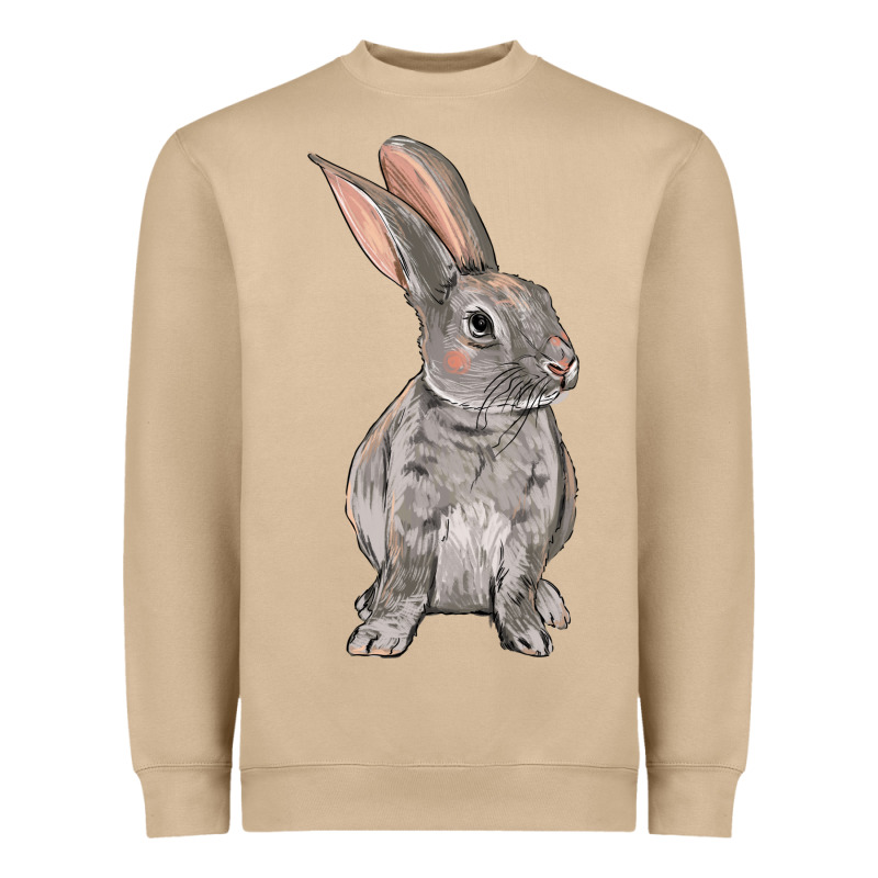Easter Bunny Heavyweight Sweatshirt by NancyCooperArtShop | Teevron