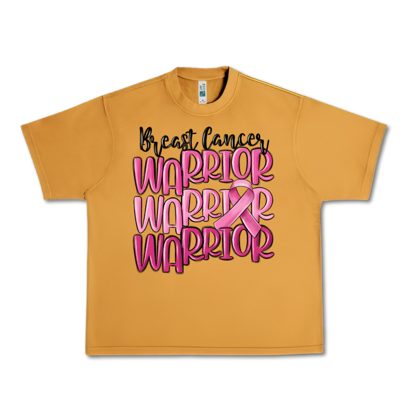 Breast Cancer Warrior Urban Heavy Tee by MaliasSmallBusiness | Teevron