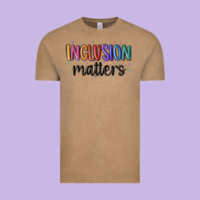 ınclusion Matters Vintage Tee Designed By Maliassmallbusiness