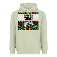 Matcha gamer dad Heavyweight Hoodie - TumblerDesignByShophia