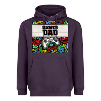 Plum gamer dad Heavyweight Hoodie - TumblerDesignByShophia