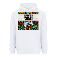 White gamer dad Heavyweight Hoodie - TumblerDesignByShophia