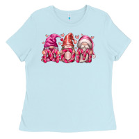Baby Blue Mom Gnomes Ladies Tee - RacoonDesign