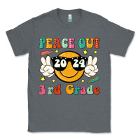 Charcoal Heather peace out 2024 3rd grade Classic Tee - JahusDesignShop