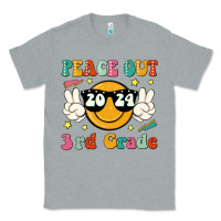 Heather Grey peace out 2024 3rd grade Classic Tee - JahusDesignShop