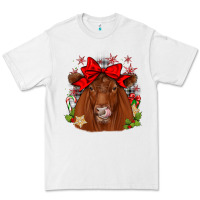 White christmas red angus Premium Tee - JahusDesignShop