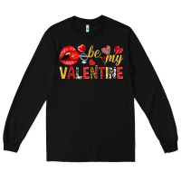 Black be my valentine Long Sleeve Tee - NancyCooperArtShop