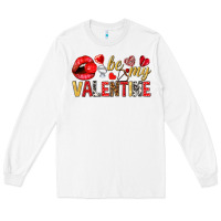 White be my valentine Long Sleeve Tee - NancyCooperArtShop