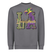 Storm louisiana mardi gras Heavyweight Sweatshirt - MaliasSmallBusiness