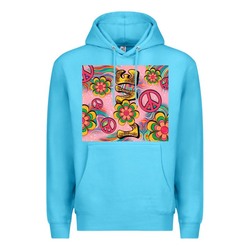 Peace Love Hippie Daisy Premium Hoodie by TumblerDesignByShophia | Teevron