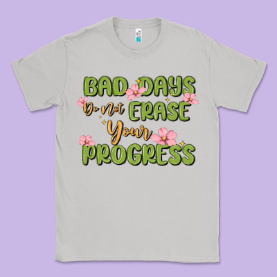 Mental Health Uplifting Quote Classic Tee Designed By Maliassmallbusiness