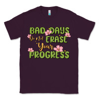 Plum mental health uplifting quote Classic Tee - MaliasSmallBusiness