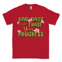 Red mental health uplifting quote Classic Tee - MaliasSmallBusiness
