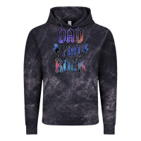 Cloud Black Dad You Rock Vintage Hoodie - LillyAllenDesigns