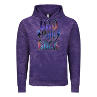 Cloud Purple Dad You Rock Vintage Hoodie - LillyAllenDesigns