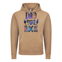 Vintage Coffee Dad You Rock Vintage Hoodie - LillyAllenDesigns