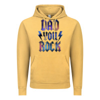 Vintage Mustard Dad You Rock Vintage Hoodie - LillyAllenDesigns