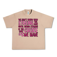 Burro breast cancer we don't know how strong we are Urban Heavy Tee - MaliasSmallBusiness