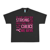 Pigment Black breast cancer we don't know how strong we are Urban Heavy Tee - MaliasSmallBusiness