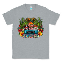 Heather Grey Summer Classic Tee - CowhideDigitalArt